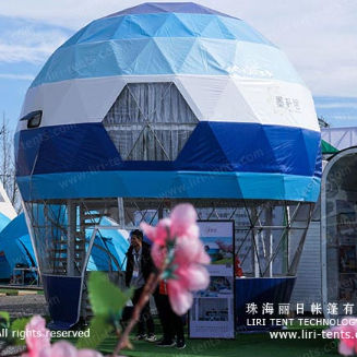 Tienda para organización de evento - Hot Balloon Glamping - Liri Tent Technology - blindada