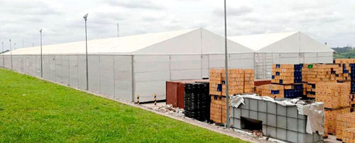 Tienda para organización de evento - Warehouse - Liri Tent Technology - blindada