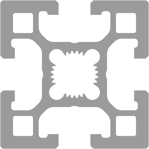 Perfil de aluminio - MS Plus Automation GmbH - ranurado / de construcción / para carga pesada