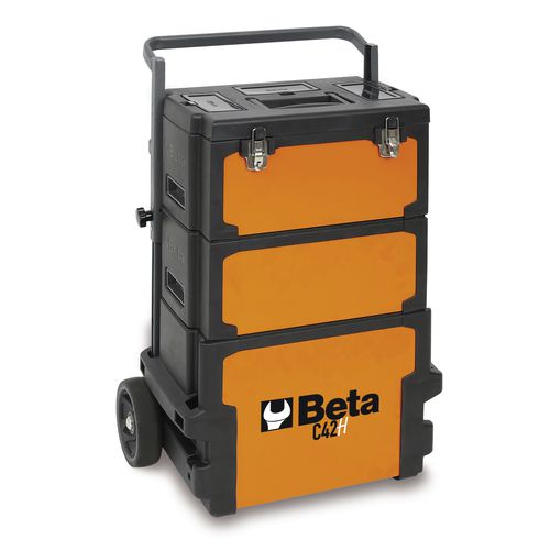 Carro de transporte - C42H series - Beta Utensili - de metal / 3 niveles / portaherramientas