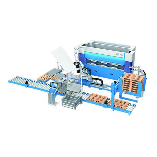Máquina curvadora robotizada - Fx 3100 MAX - EUROMAC - con carga descarga automatizada
