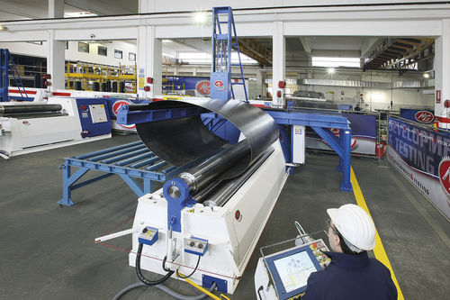 Máquina roladora de 4 rodillos - M-ME-ML - MG S.R.L. - hidráulica / CNC