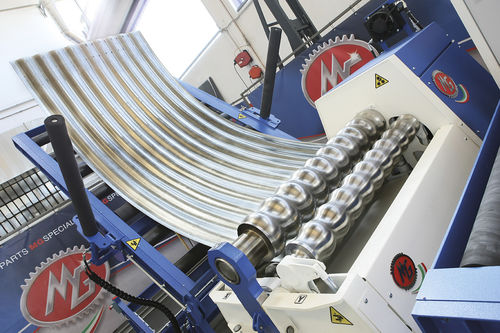 Máquina roladora de 4 rodillos - M1208A - MG S.R.L. - hidráulica / CNC / de alta precisión
