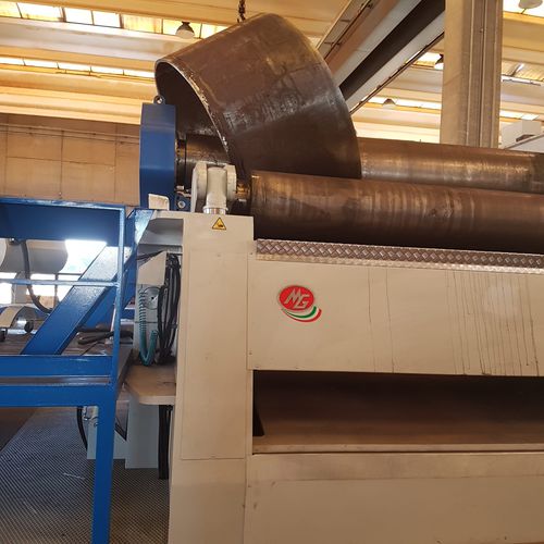 Máquina roladora de 4 rodillos - M3095N - MG S.R.L. - hidráulica / cónica / de alta precisión