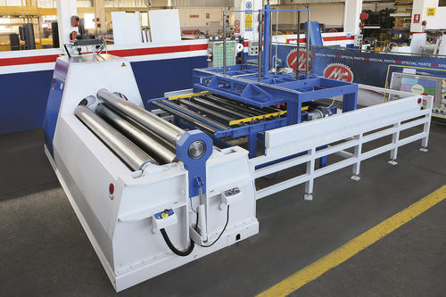 Máquina roladora de 4 rodillos - M3022D/S - MG S.R.L. - hidráulica / automática / de alta precisión