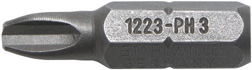 Punta de destornillador de estrella - PH 1220 - STAHLWILLE EDUARD WILLE GmbH & Co. KG - de metal