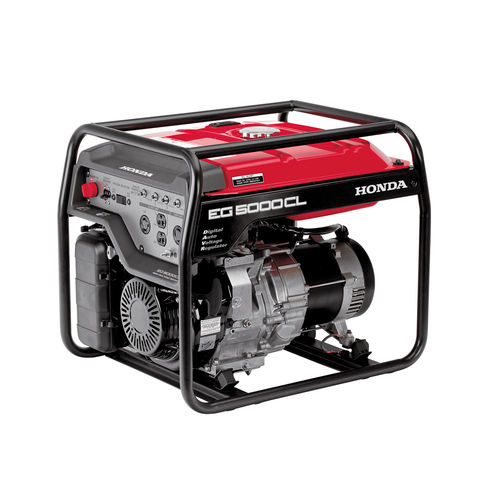Grupo electrógeno con motor de gasolina - EG5000   - Honda Power Equipment - monofásico / portátil / 50 Hz