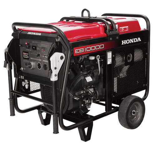 Grupo electrógeno con motor de gasolina - EB10000  - Honda Power Equipment - trifásico / portátil / inyección directa
