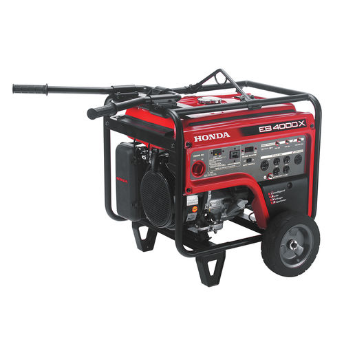Grupo electrógeno con motor de gasolina - EB4000  - Honda Power Equipment - monofásico / con ruedas / inyección directa