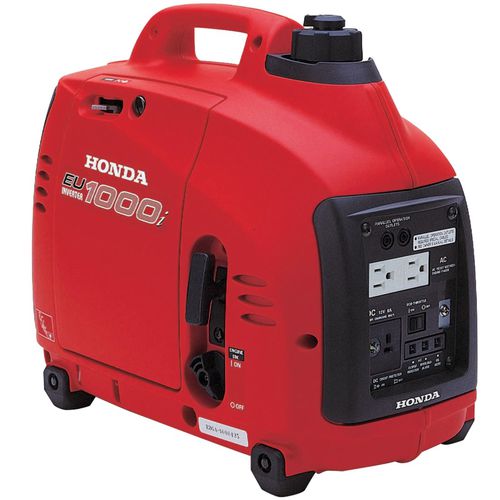 Grupo electrógeno con motor de gasolina - EU1000i series - Honda Power Equipment - monofásico / con ruedas / inyección indirecta