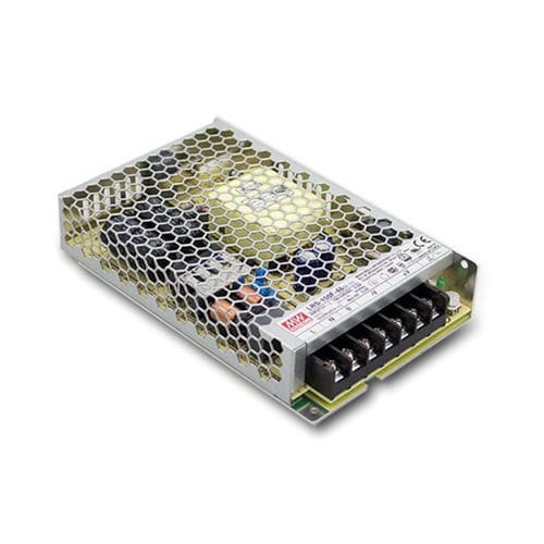 Alimentación eléctrica 1U - LRS-150F series - Mean Well - AC/DC / de salida simple / conmutada