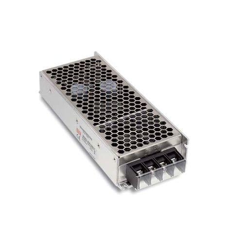Convertidor DC/DC variación de intensidades de entrada 2:1 - RSD-150 series  - Mean Well - alto aislamiento E/S / encapsulado / 1U