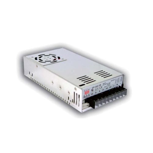 Alimentación eléctrica AC/DC - QP-200 series  - Mean Well - de múltiples salidas / ajustable / conmutada