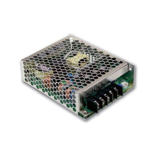 Alimentación eléctrica 1U - HRP-75 series  - Mean Well - AC/DC / de salida simple / con protección contra cortocircuitos