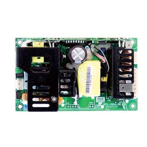 Alimentación eléctrica chasis abierto - RPS-160 series - Mean Well - AC/DC / de salida simple / con protección contra cortocircuitos