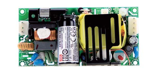 Alimentación eléctrica con formato 2" x 4" - EPS-120 series - Mean Well - AC/DC / conmutada / con protección contra cortocircuitos