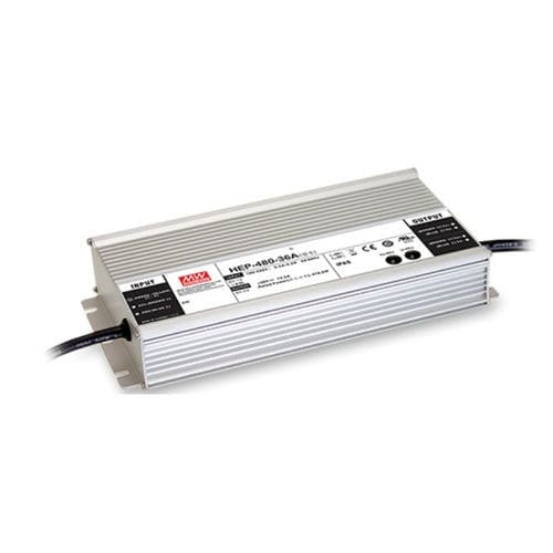 Alimentación eléctrica encapsulada - HEP-480 series - Mean Well - AC/DC / de salida simple / conmutada