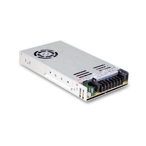 Alimentación eléctrica AC/DC - LAD-360 series  - Mean Well - ajustable / con protección contra cortocircuitos / con protección contra sobrecargas