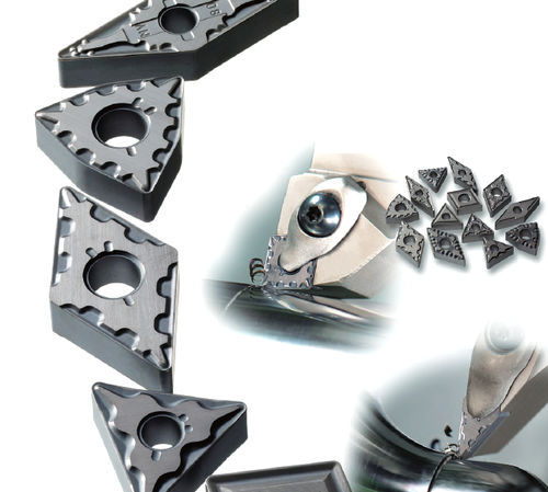 Plaquita de corte de torno - NX3035 - MITSUBISHI MATERIALS - de cermet