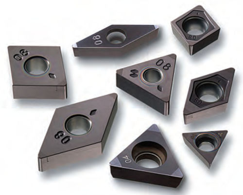 Plaquita de corte de torno - BC8020 series - MITSUBISHI MATERIALS - CBN