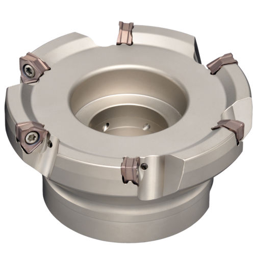 Fresa de plaquitas intercambiables - DFC series - SUMITOMO ELECTRIC Hartmetall GmbH - de ángulos / borde de corte
