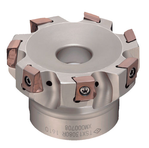 Fresa tangencial - TSX series - SUMITOMO ELECTRIC Hartmetall GmbH - de plaquitas intercambiables / de ángulos / de alta precisión