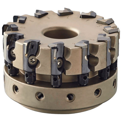 Fresa de plaquitas intercambiables - ANX series - SUMITOMO ELECTRIC Hartmetall GmbH - PCD / de aleación de aluminio / de alta velocidad