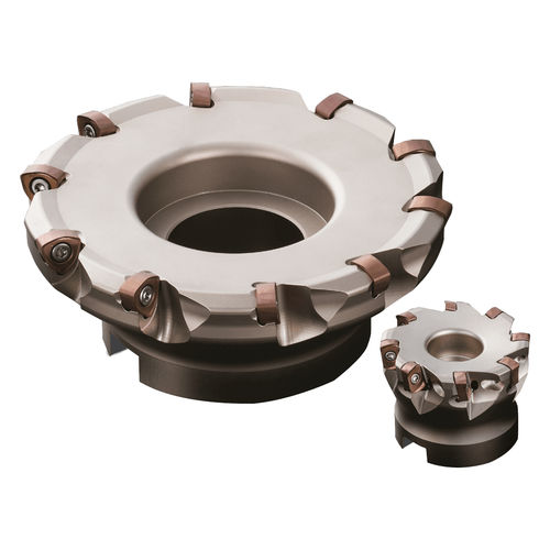 Fresa de plaquita - DMS series - SUMITOMO ELECTRIC Hartmetall GmbH - de ángulo / borde de corte / de alto rendimiento
