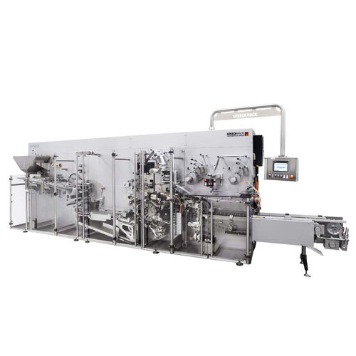 Máquina de embalaje de film plegado - RPM-S - LOESCH Verpackungstechnik GmbH + Co. KG - automática / para chicles / para productos de confitería