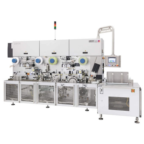 Máquina de embalaje de film plegado - GWS - LOESCH Verpackungstechnik GmbH + Co. KG - automática / para chicles / para la industria agroalimentaria
