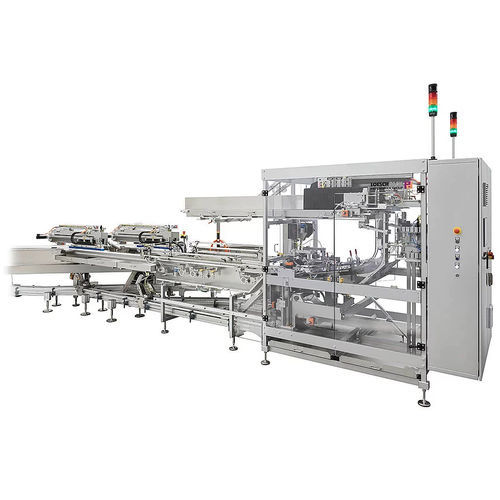 Sistema de carga para barquillas - TBS-2 - LOESCH Verpackungstechnik GmbH + Co. KG - automatizado / para la industria agroalimentaria