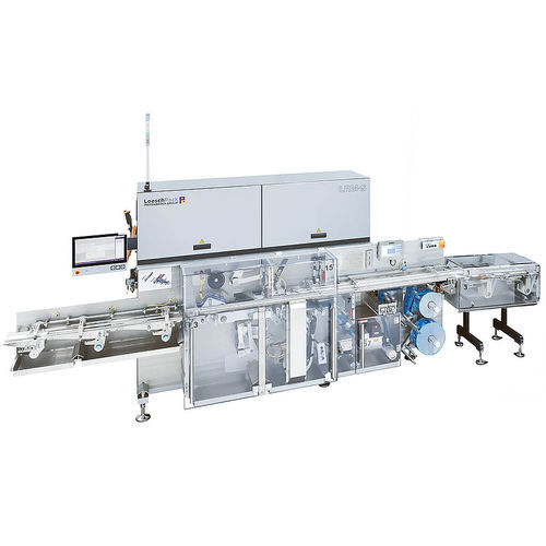 Máquina de embalaje de film plegado - LRM-S - LOESCH Verpackungstechnik GmbH + Co. KG - automática / para producto de chocolates / para la industria panadera