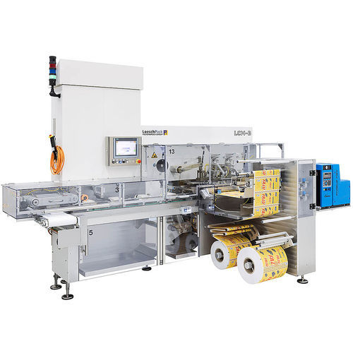 Envolvedora horizontal - LCM-B - LOESCH Verpackungstechnik GmbH + Co. KG - para alimentos / para cajas de cartón / de papel