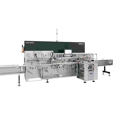 Máquina de embalaje automática - LTS-DUO - LOESCH Verpackungstechnik GmbH + Co. KG - con film / de film plegado / para producto de chocolates