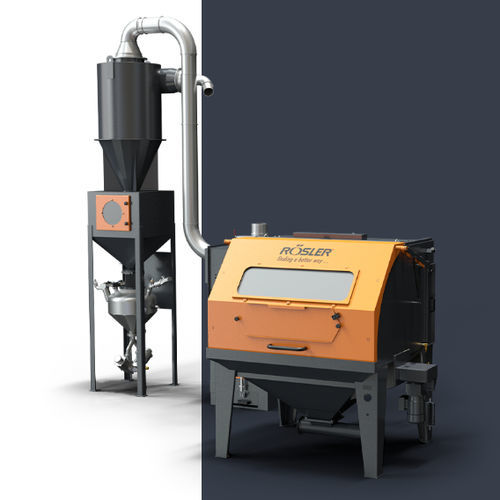 Cabina de chorro de arena de aspiración - RSK  - RÖSLER OBERFLÄCHENTECHNIK - automática / compacta