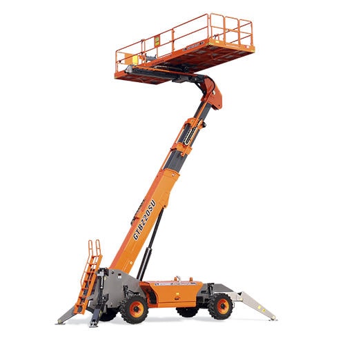 Cesta telescópica autopropulsada - GTBZ20SU - Zhejiang Dingli Machinery Co,Ltd - diésel