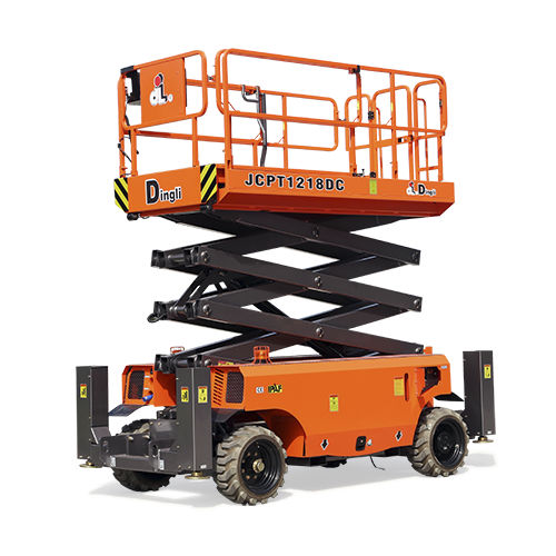 Plataforma elevadora de tijera autopropulsada - JCPT1418DC/JCPT1218DC - Zhejiang Dingli Machinery Co,Ltd - eléctrica