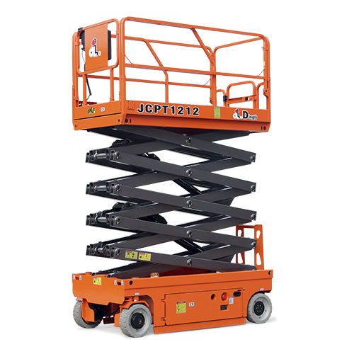 Plataforma elevadora de tijera autopropulsada - JCPT1212DC/JCPT1012DC - Zhejiang Dingli Machinery Co,Ltd - eléctrica