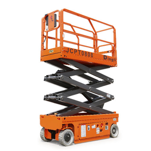 Plataforma elevadora de tijera autopropulsada - JCPT1008DC/JCPT0808DC - Zhejiang Dingli Machinery Co,Ltd - eléctrica