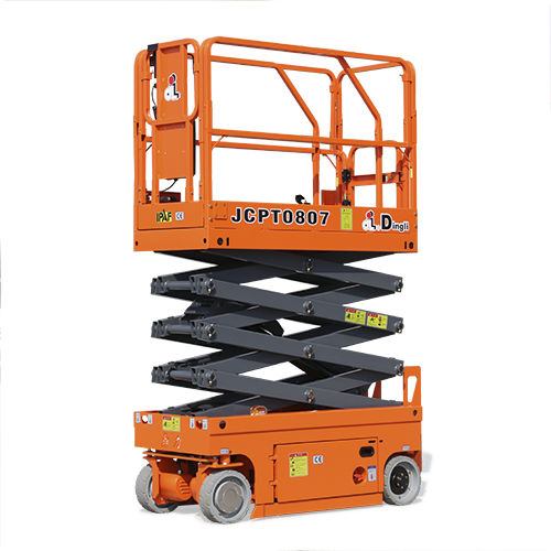 Plataforma elevadora de tijera autopropulsada - JCPT0807DC - Zhejiang Dingli Machinery Co,Ltd - eléctrica
