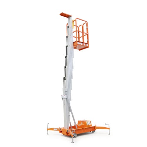 Cesta vertical autopropulsada - GTWY12-1000 / GTWY10-1000 / GTWY8-1000 - Zhejiang Dingli Machinery Co,Ltd - alimentada por batería