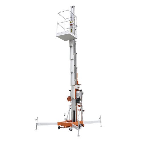 Cesta vertical móvil - AWP14-1000 - Zhejiang Dingli Machinery Co,Ltd - alimentada por batería