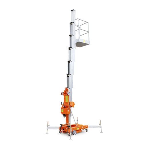 Cesta vertical móvil - AWP12-1000 / AWP10-1000 / AWP8-1000 - Zhejiang Dingli Machinery Co,Ltd - alimentada por batería