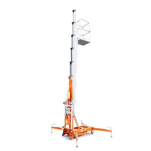 Cesta vertical móvil - GTWY14-1200 - Zhejiang Dingli Machinery Co,Ltd - alimentada por batería