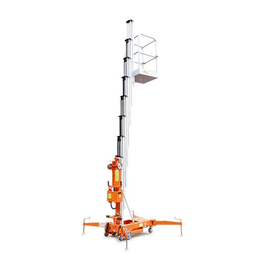 Cesta vertical móvil - GTWY12-1200 / GTWY10-1200 / GTWY8-1200 - Zhejiang Dingli Machinery Co,Ltd - alimentada por batería