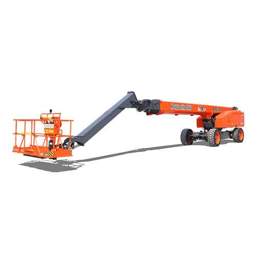 Cesta telescópica móvil - BT41RT - Zhejiang Dingli Machinery Co,Ltd - contenedor / diésel
