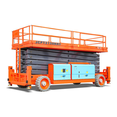 Plataforma elevadora de tijera móvil - JCPT3730HRT - Zhejiang Dingli Machinery Co,Ltd - híbrida / eléctrica / biodiésel
