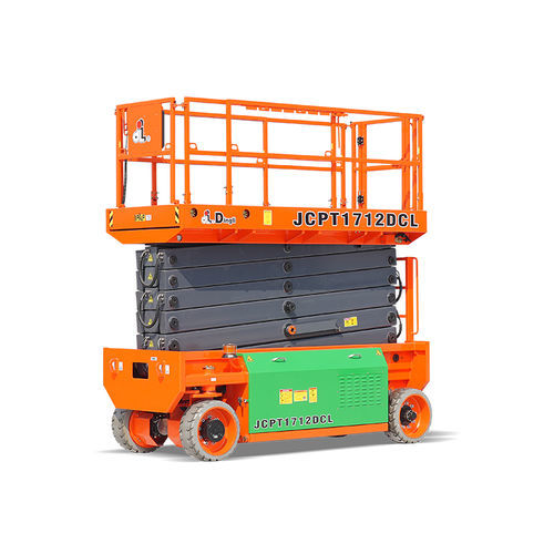 Plataforma elevadora de tijera móvil - JCPT1712DCL - Zhejiang Dingli Machinery Co,Ltd - eléctrica / compacta