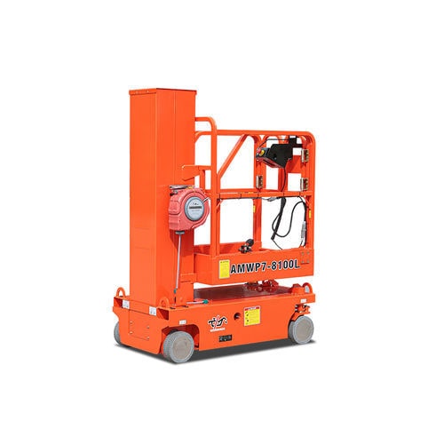 Cesta vertical móvil - AMWP7-8100L - Zhejiang Dingli Machinery Co,Ltd - eléctrica / hidráulica