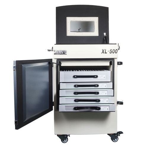 Extractor de humo de pie - XL-500 - Shanghai Dikai Coding Industry Co., Ltd - láser / con filtro HEPA